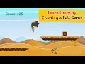 Create a full Endless Runner Game Learn Game Development with Unity from scratch Beginner Course