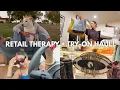 a little retail therapy try-on haul girls day at the park