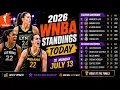 2026 WNBA STANDINGS TODAY Latest WNBA Rankings Playoff Race