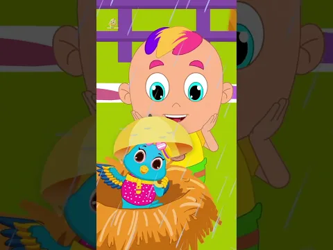 Rain Song Rim Jhim Rim Jhim Barish Aayi, रिमझिम रिमझिम बारिश आई #shorts #funforkids #hindirhymes
