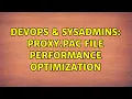 DevOps SysAdmins proxy pac file performance optimization 3 Solutions