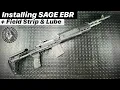 Mk14 SAGE EBR Chassis Install m305 Field Strip Lubrication