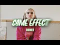 Same Effect - BENEE (karaoke/Instrumental)