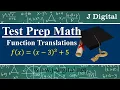 Math concepts for the ACT test Function Translations