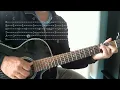 I'll Follow the Sun, Guitar lesson(Tabs \u0026 Lyrics)