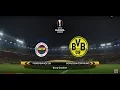 PES 2018 (PS4) Europa League Borussia Dortmund v Fenerbahce Group stage Game 1