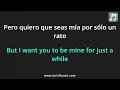Yahritza Y Su Esencia - Soy El Unico Lyrics English Translation - Spanish and English Dual Lyrics