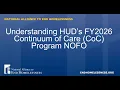 Understanding HUD s FY2026 NOFO