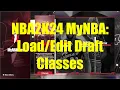 NBA 2K24 MyNBA How to Draft Classes Mid-season too