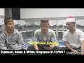 Adinulana ... Duet Syamsuri Firdaus .. Adnan Tumangger  .. Muh Miftah Farid ... Singapura 31 des 201