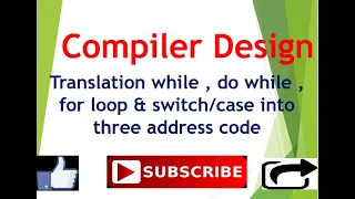 Translation into three address code case