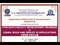 ECE KSIT AI Appln s Using MATLAB - Day 2 Session 1