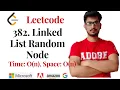382 Linked List Random Node Leetcode Problem