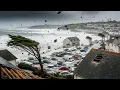 Chaos in England Today! Huge Waves, Storm Bram Swept Away Homes in Cornwall