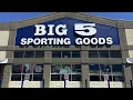 Big 5 sporting goods store shopping