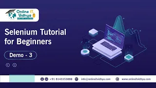 Selenium with Java Tutorial for Beginners Automation Testing Live Project Training - Demo 3