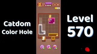 Catdom Color Hole Level 570 Screenshot