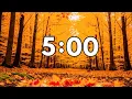 Download Lagu 5 Minute Fall Countdown Timer - Autumn Leaves and Wind Ambience