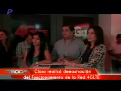 Claro realizó demostración del funcionamiento de la red 4GLTE