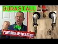 Durastall plumbing installation