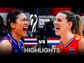 THAILAND 🇹🇭 vs NETHERLANDS 🇳🇱 | Highlights | Women's Volleyball World Championship 2025