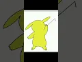 Pikachu character program in python turtle graphics
