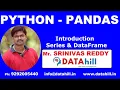 01 Introduction Series DataFrame