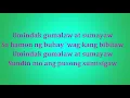 "Sumayaw sa Indak" - Nadine Lustre, Pio Balbuena & Shehyee (Lyrics)