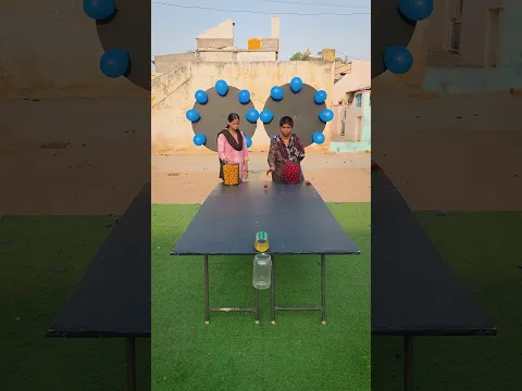 Pop the Balloons & Take Home the Groceries! || Village Avengers