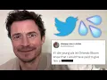 Orlando Bloom Reads Thirst Tweets