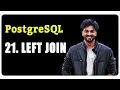 21 LEFT JOIN PostgreSQL Masterclass