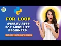 Python For Loop Master With Real-Life Code Episode-11 Python full course 2025