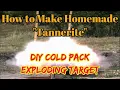 How to Make Homemade Tannerite DIY Cold Pack Exploding Target