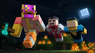 Speedrunner vs 2 Viltrumite - Minecraft Manhunt