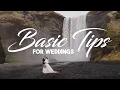 17 basistips voor huwelijksfotografie in 4 minuten