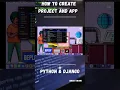 Create Project and App in django