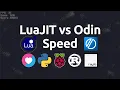 Benchmarking LuaJIT vs Odin speed on Raspberry Pi and Intel plus Python and Rust