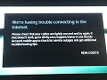 Dreaded Xfinity error code RDK-03033 - Another possible solution
