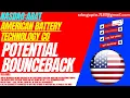 AMERICAN BATTERY STOCK POTENTIAL BOUNCEBACK ABAT STOCK