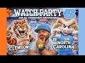 LIVE Clemson Tigers vs North Carolina Tar Heels 2026 ACC Quarterfinal Watch Party
