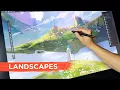 Top 5 Tips for Painting Environments Landscapes