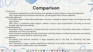 Procedural Programming Vs Object-Oriented Programming