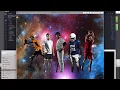 Automated Photo Background replacement and mask refinement using openCV
