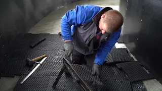How to Install EASYFIX Equine Horse Walker Tiles
