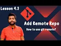 4 3 Adding Remote Repositories with git remote Git and GitHub Hero to Zero Crash Course