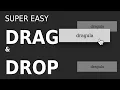 The Easiest JS Drag Drop Library