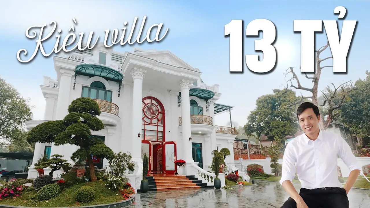 Mẫu biệt thự nhà vườn 13 tỷ Kiều villa đẳng cấp của sự hoàn mỹ(P2)