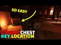Where to find the Chest Key in the Hunter House Safe Code - Hello Neighbor 2 Day 3 Chest Puzzle