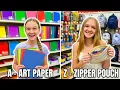 Back To School Shopping In ABC Order