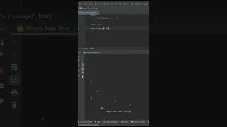 How to Print Happy New Year in Python